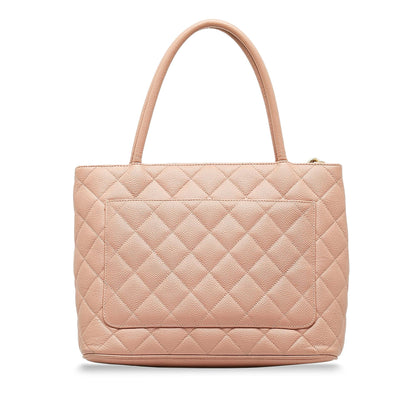 Chanel Caviar Medallion Tote (SHG-EXyzJ7)