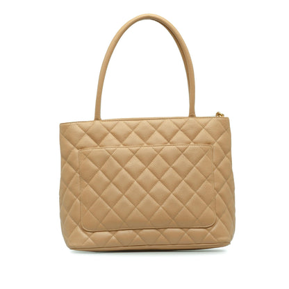 Chanel Caviar Medallion Tote (SHG-fcgDHq)