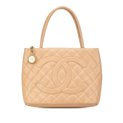 Chanel Caviar Medallion Tote