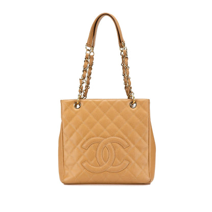 Chanel Caviar Petite Shopping Tote