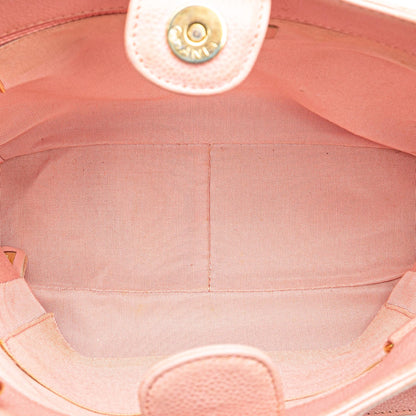 Chanel Caviar Petite Shopping Tote