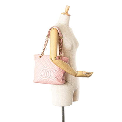 Chanel Caviar Petite Shopping Tote