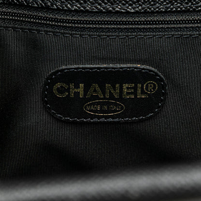 Chanel Caviar Tortoise Top Handle Tote