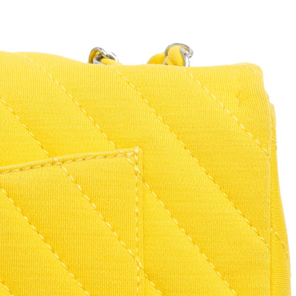 Chanel Chevron Jersey East West Flap