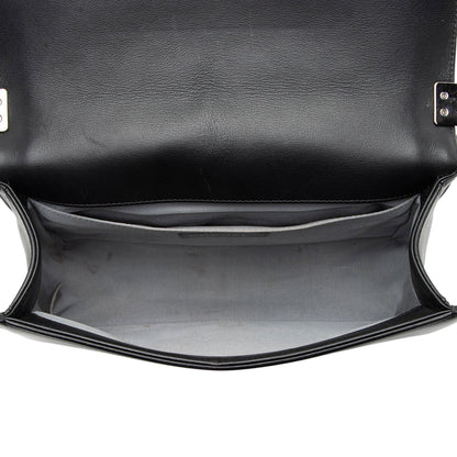 Chanel Chevron Lambskin Old Medium Boy Bag