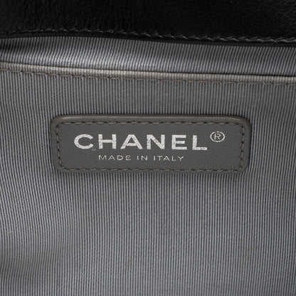 Chanel Chevron Lambskin Old Medium Boy Bag