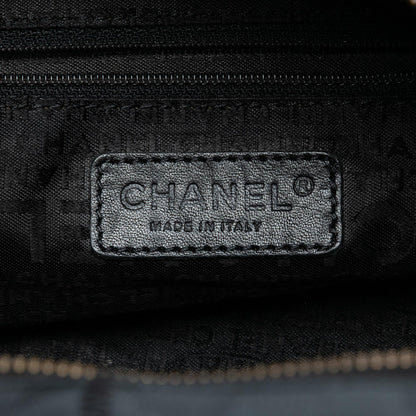 Chanel Choco Bar Caviar LAX Bowler Bag