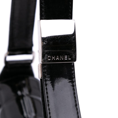 Chanel Chocolate Bar Patent Flap