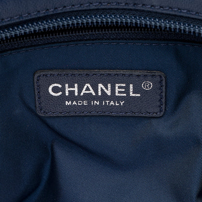 Chanel Coated Canvas Biarritz Tote (SHF-16663)