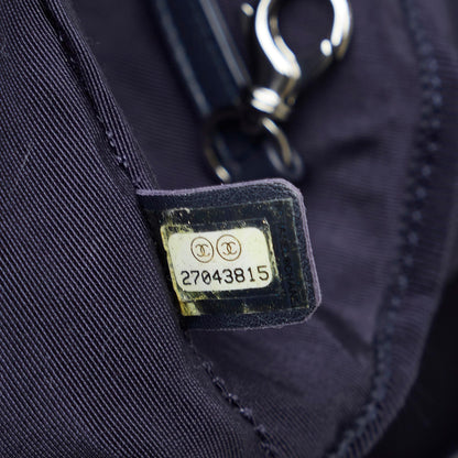 Chanel Cotton Drawstring Bag (SHG-vFjXXl)
