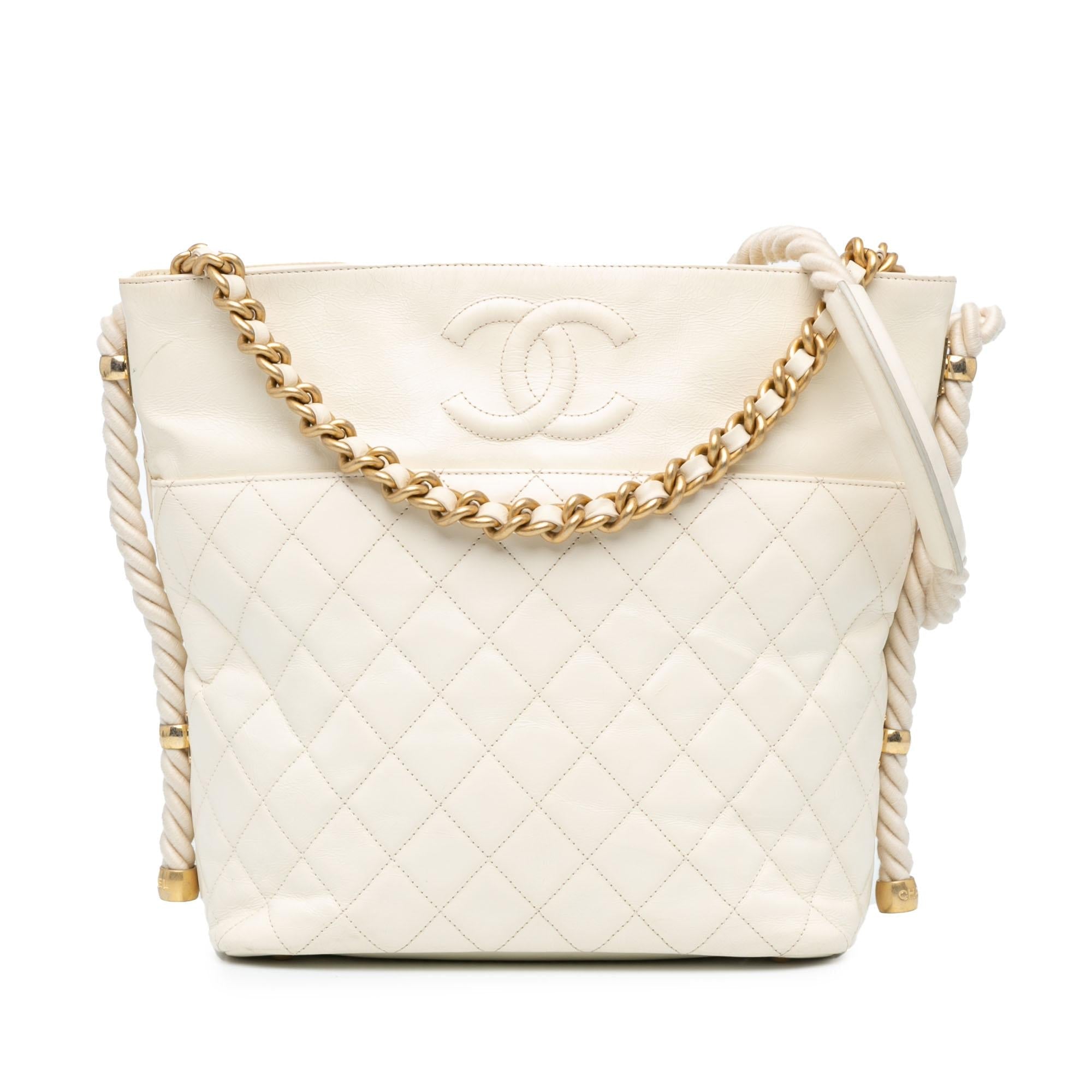 Chanel Crumpled Calfskin En Vogue Rope Satchel – Bags Branista
