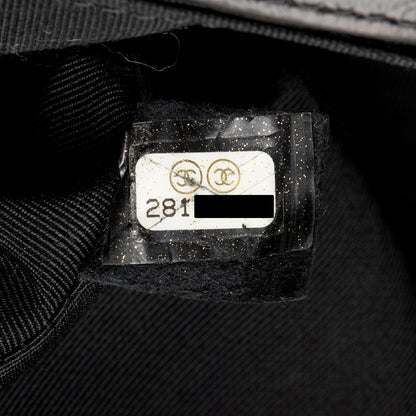 Chanel Crumpled Calfskin Old Medium Boy Bag