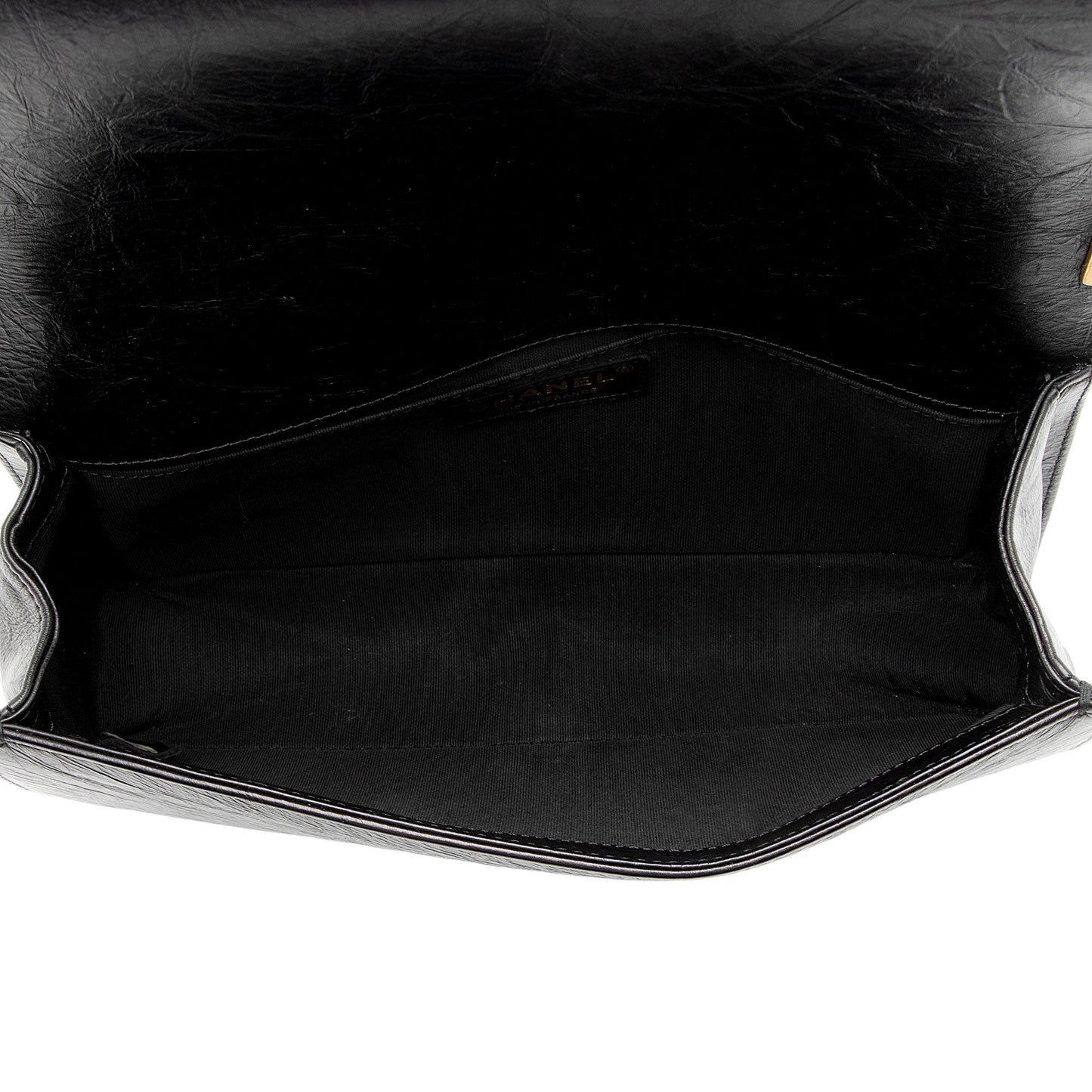 Chanel Crumpled Calfskin Old Medium Boy Bag