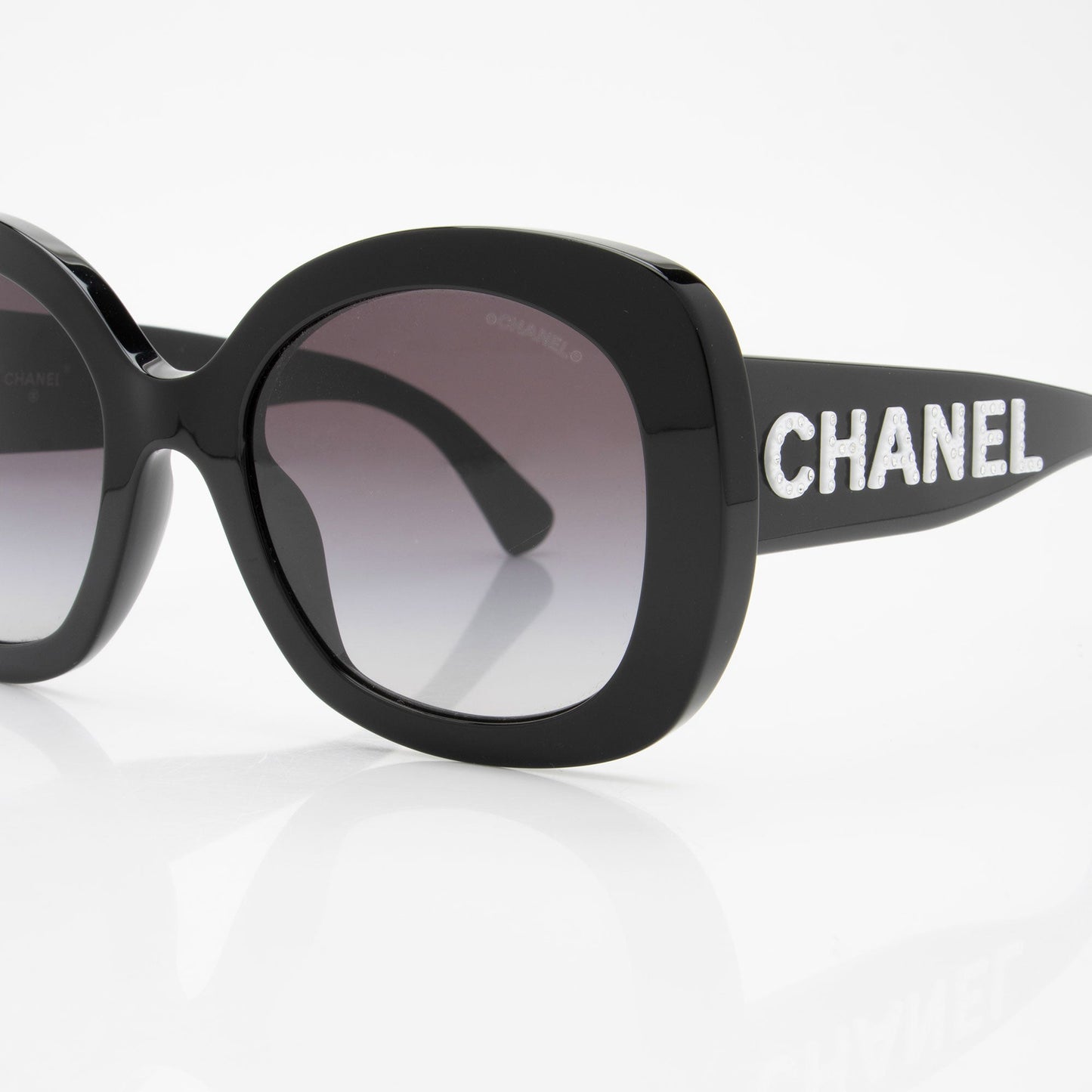 Chanel Crystal Logo Sunglasses