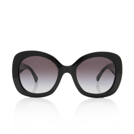 Chanel Crystal Logo Sunglasses