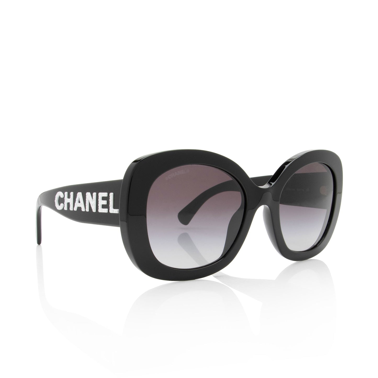 Chanel Crystal Logo Sunglasses