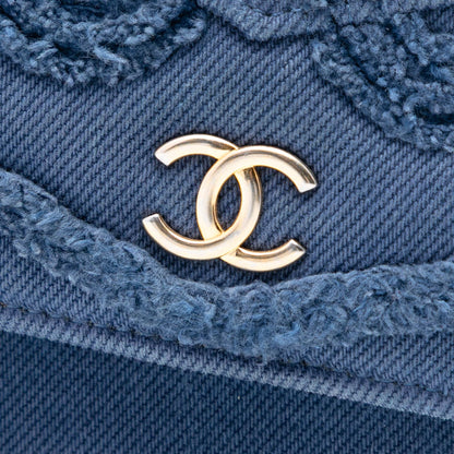 Chanel Denim Fringe Coco Wallet On Chain