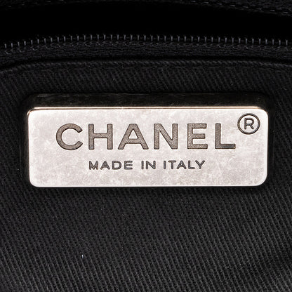 Chanel Distressed Caviar Leather Outdoor Ligne Satchel (SHF-20512)