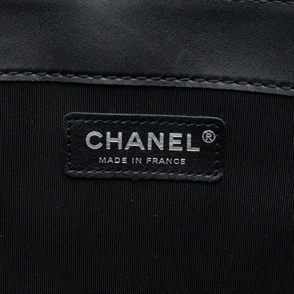 Chanel Extra Large Patent Boy Reverso Flap