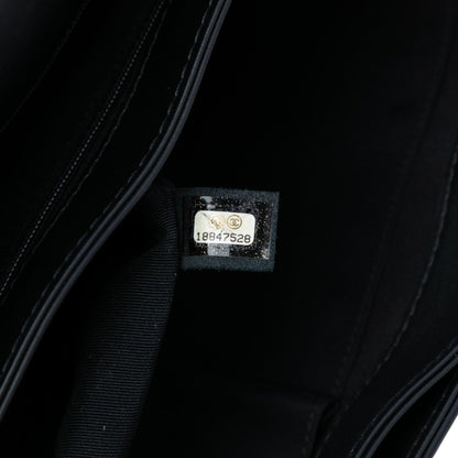 Chanel Extra Large Patent Boy Reverso Flap