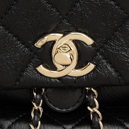 Chanel Glazed Calfskin Duma Small Backpack
