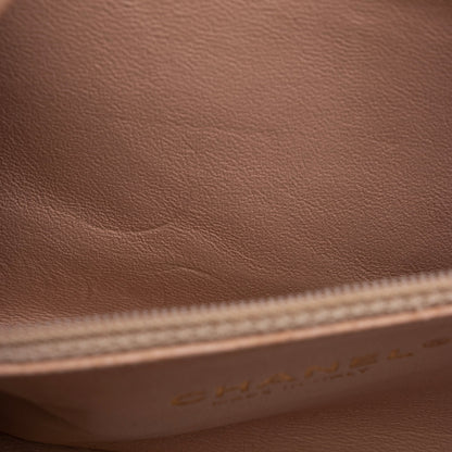 Chanel Grained Calfskin CC Filigree Medium Flap Bag (SHF-P3nxD7)