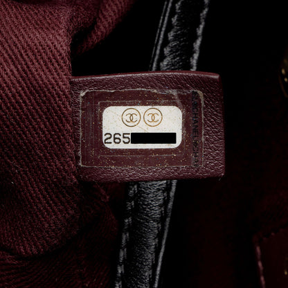 Chanel Chevron Grained Calfskin CC Backpack