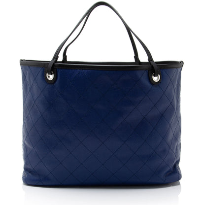 Chanel Grained Calfskin Shopping Fever XL Tote