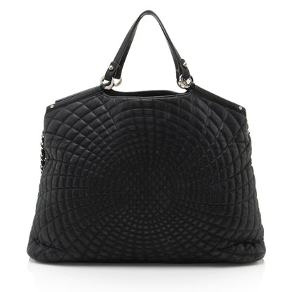 Chanel Iridescent Calfskin Leather Sea Hit Large Tote