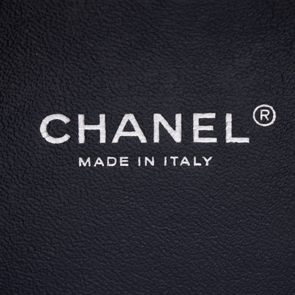 Chanel Iridescent Caviar Leather CC Filigree Small Vanity Case