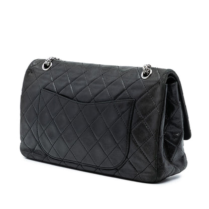 Chanel Iridescent Quilted Lambskin Reissue 2.55 Double Flap 227