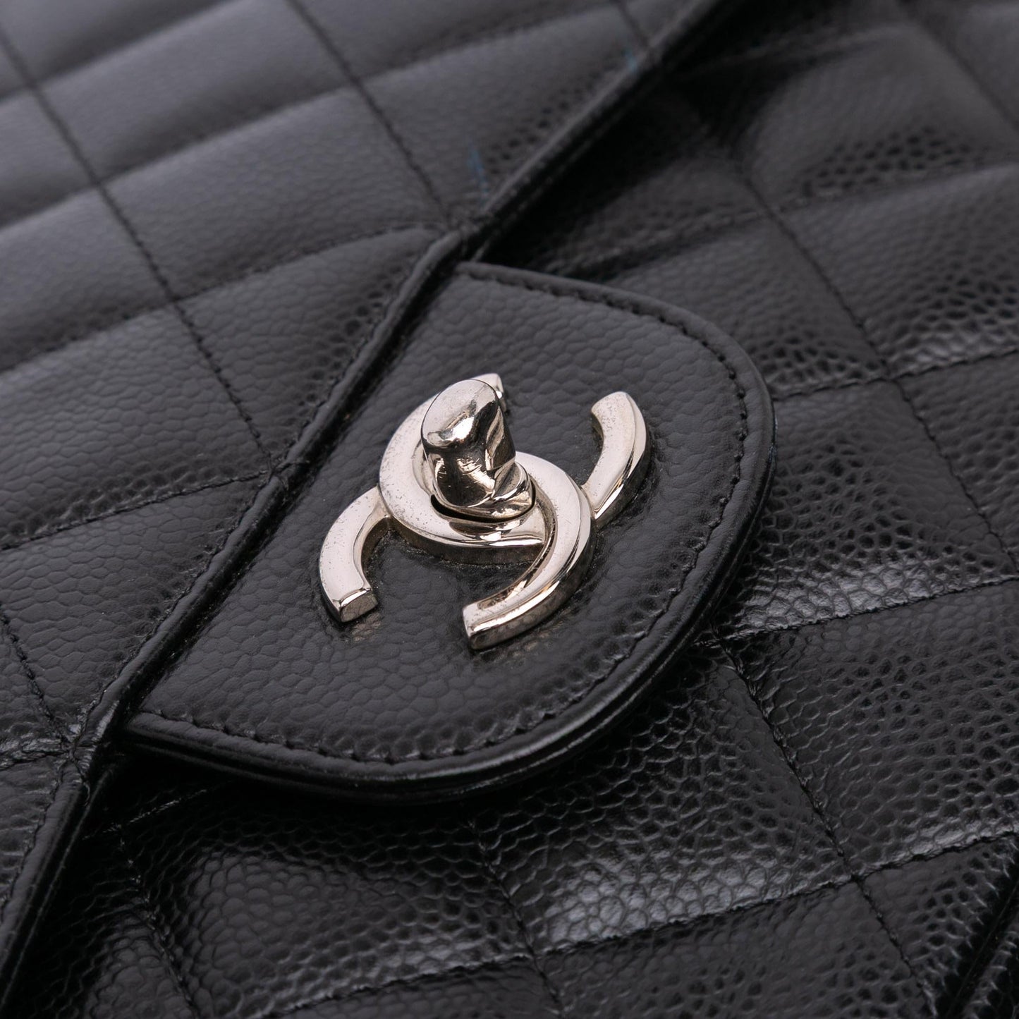 Chanel Jumbo Classic Caviar Double Flap