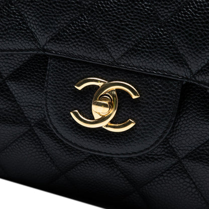 Chanel Jumbo Classic Caviar Double Flap