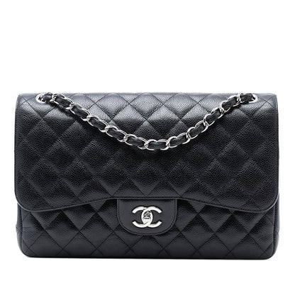 Chanel Jumbo Classic Caviar Double Flap