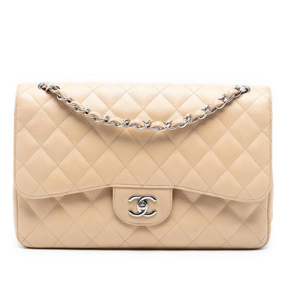 Chanel Jumbo Classic Caviar Double Flap