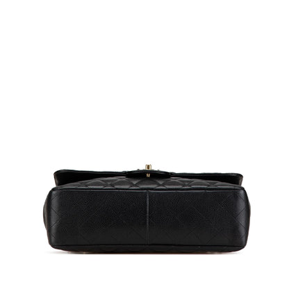 Chanel Jumbo Classic Caviar Single Flap