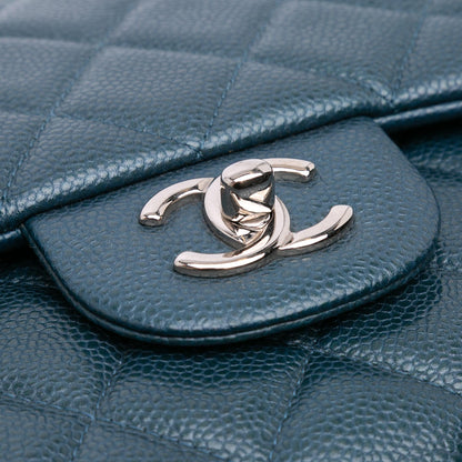 Chanel Jumbo Classic Iridescent Caviar Double Flap
