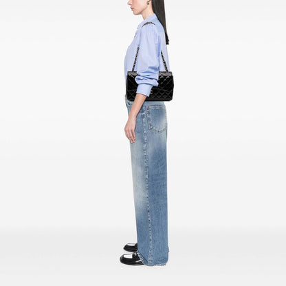 Chanel Jumbo Classic Patent Double Flap