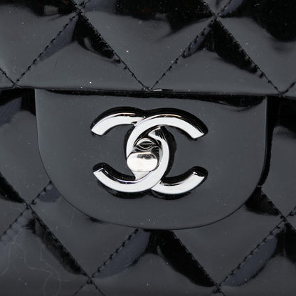 Chanel Jumbo Classic Patent Double Flap