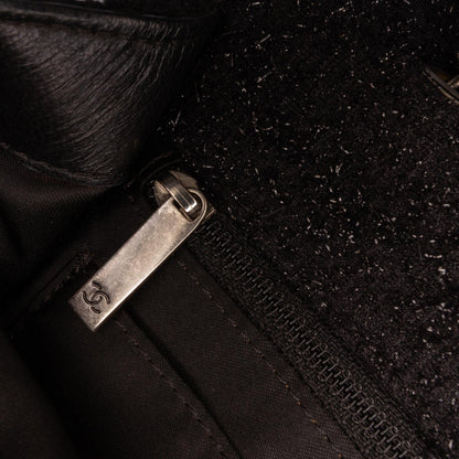 Chanel Jumbo Patchwork Tweed Flap