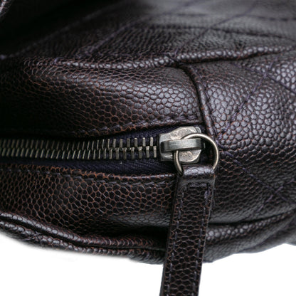 Chanel Jumbo Quilted Iridescent Caviar Easy Flap