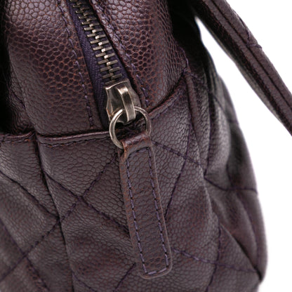 Chanel Jumbo Quilted Iridescent Caviar Easy Flap