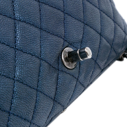 Chanel Jumbo Quilted Iridescent Caviar Easy Flap