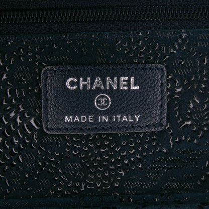 Chanel Lace Overlay Goatskin Wallet On Chain