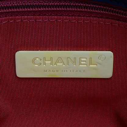 Chanel Lambskin 19 Maxi Flap Shoulder Bag