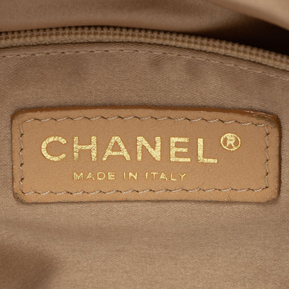 Chanel Lambskin Bubble Quilt Satchel