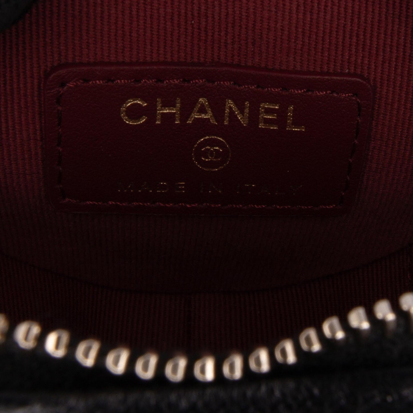 Chanel Lambskin CC in Love Heart Necklace Bag