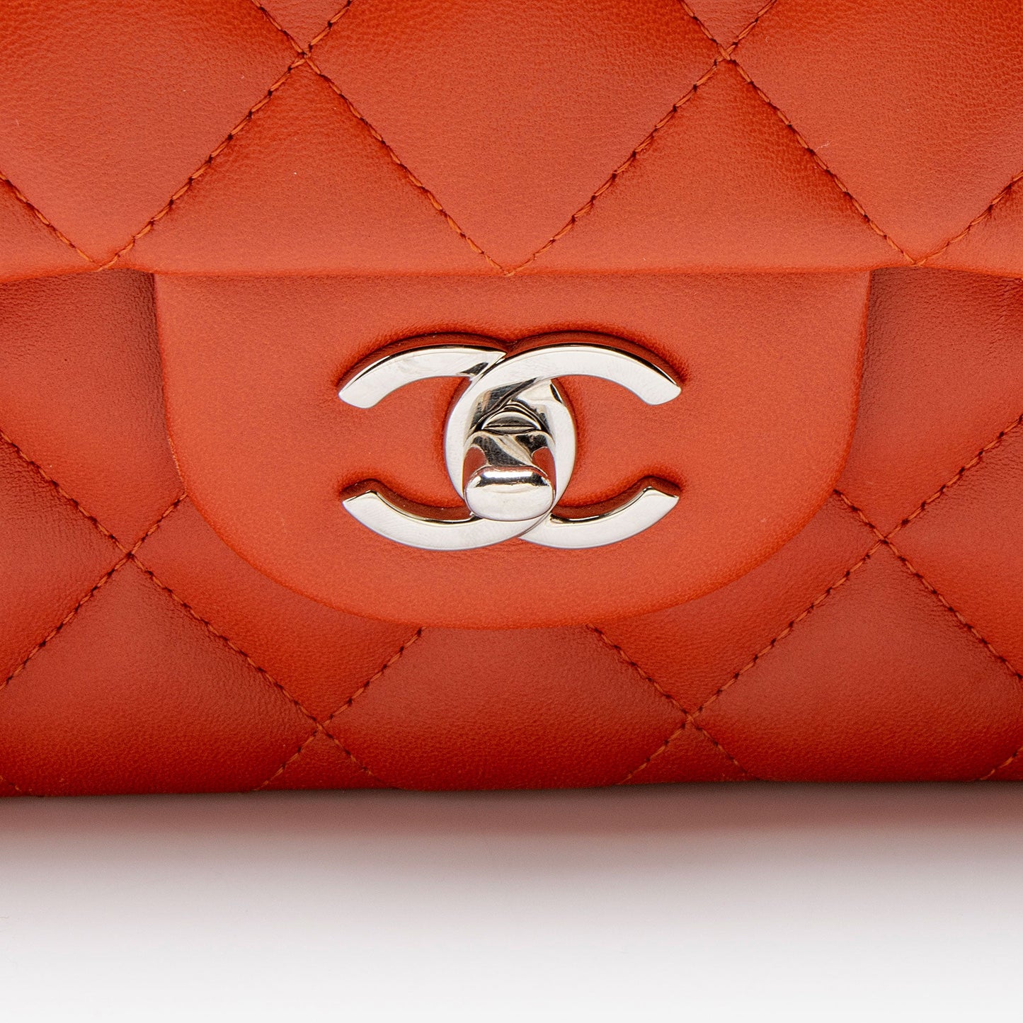 Chanel Lambskin Classic Jumbo Double Flap Bag