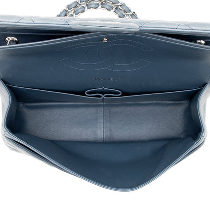 Chanel Lambskin Classic Jumbo Double Flap Bag (SHF-21471)
