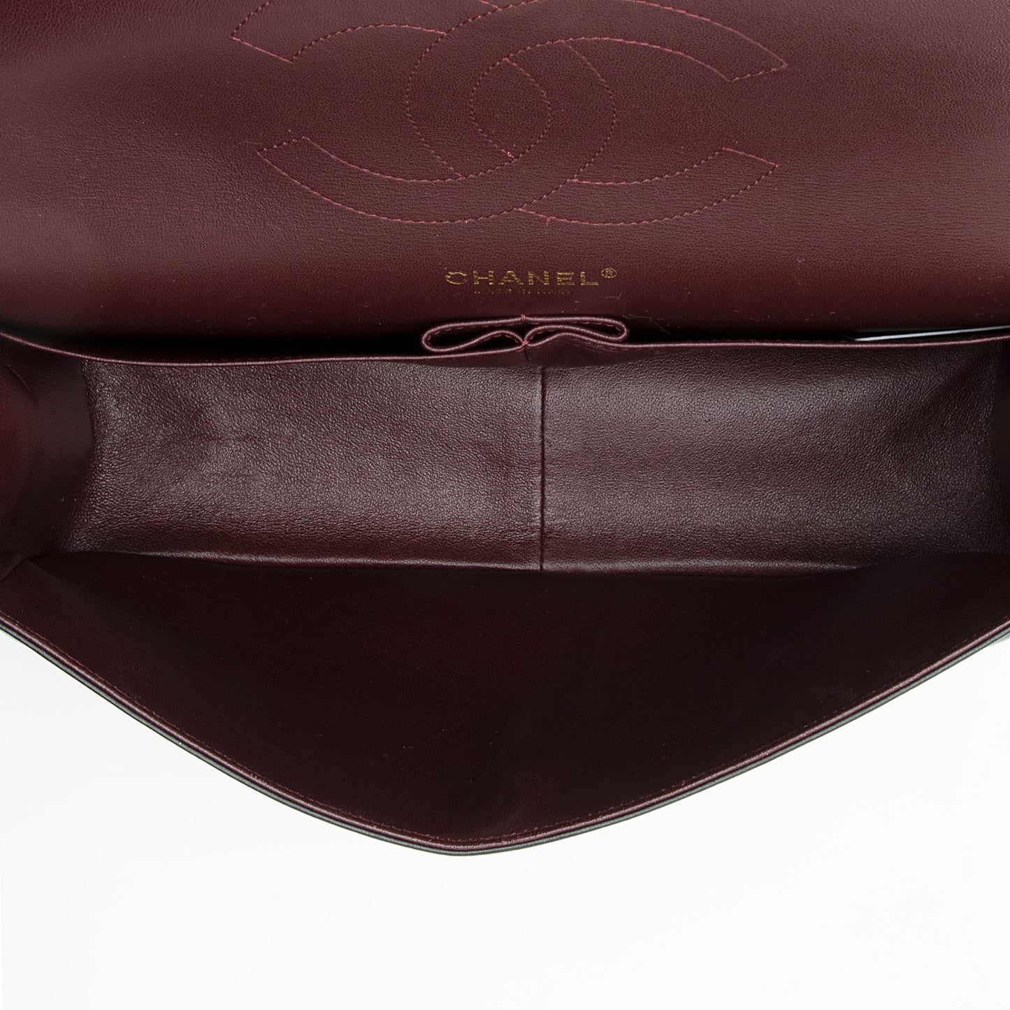 Chanel Lambskin Classic Jumbo Double Flap Bag (SHF-22321)